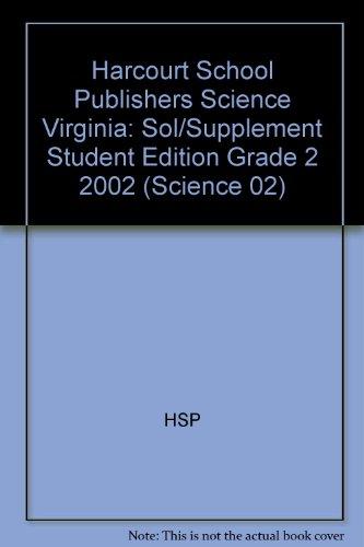 Book Harcourt Science Virginia: Sol/Supplement Student Edition Grade 2 2002 free