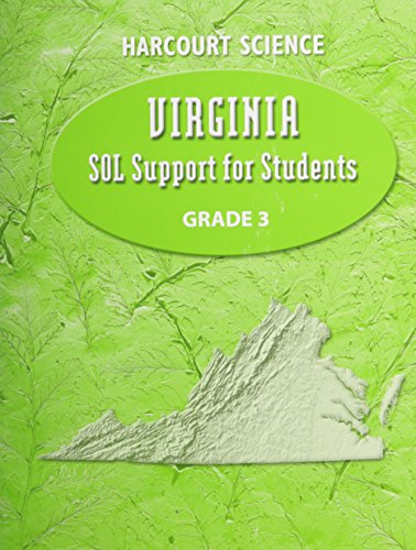 Book Harcourt School Publishers Science Virginia: Sol/Supplement Student Edition Grade 3 2002 (Harcourt Science) free