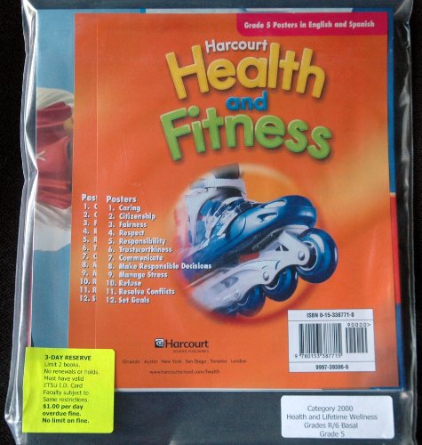 Book Harcourt Health & Fitness: Posters Gr 5 free