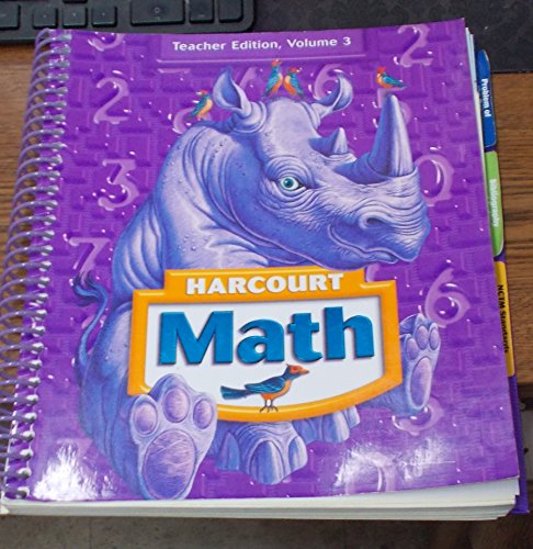 Book Harcourt Math, Teacher Edition, Grade 4, Volume 3 free