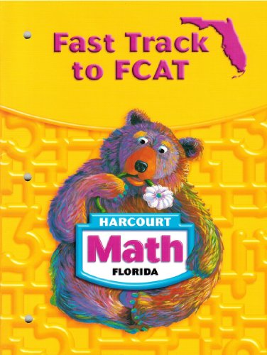Book Harcourt School Publishers Math Florida: Student Edition Fast Track to Fcat Grade 1 free