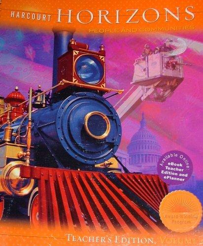 Book Harcourt School Publishers Horizons: Teacher's Edition  Vol 1 Grade 3 2005 free