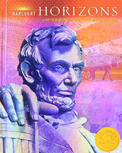 Book Harcourt School Publishers Horizons Georgia: Student Edition  Beginnings Grade 4 2005 free