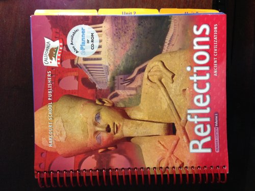 Book Harcourt School Publishers Reflections California: Teacher's Edition  Vol 1 Ancient Civ 2007 free