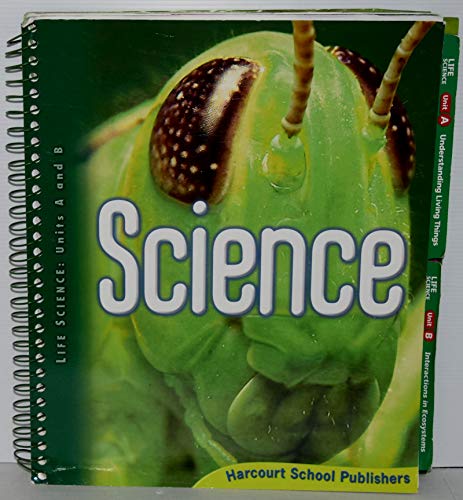 Book Harcourt Science: Teacher’s Edition (Units A & B) Grade 6 Life Science 2006 free