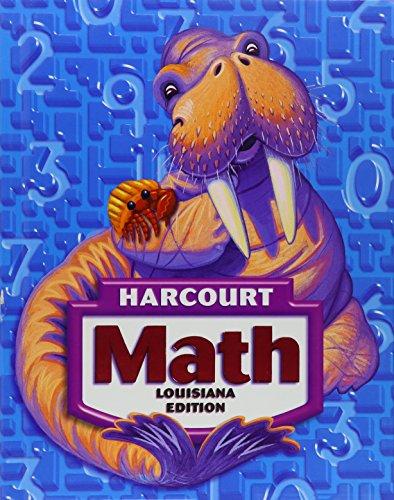 Book Harcourt School Publishers Math Louisiana: Student Edition Grade 3 2005 free
