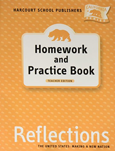 Book CA Te Homework/Prac Gr5 Rflc 07 (Harcourt School Publishers Reflections) free