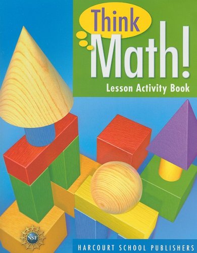 Book Think Math: Lesson Activity Book, Grade 3 free