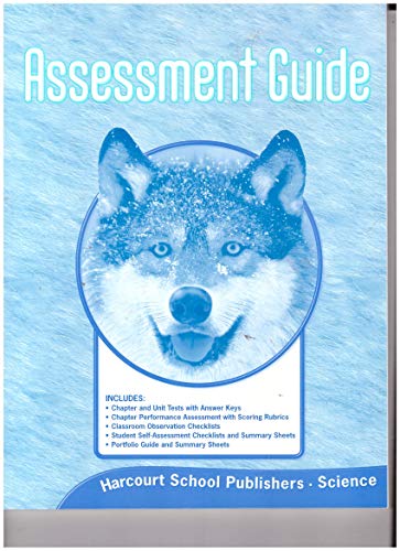Book Science, Grade 4: Assessment Guide free