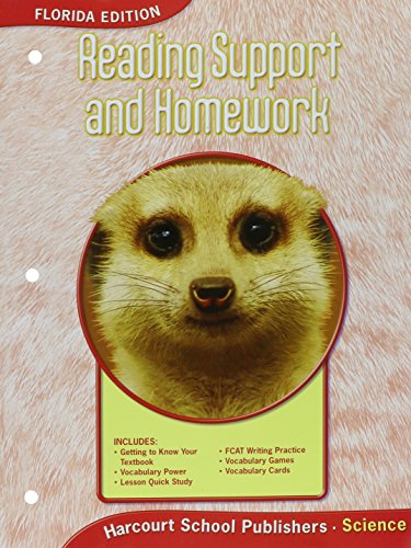 Book Harcourt Science Florida: Reading Support Homework Book Science 07 Grade 2 free