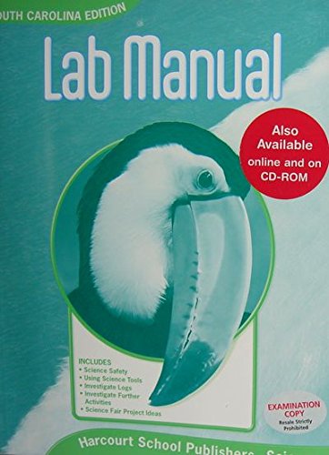 Book Harcourt Science Florida: Lab Manual Se Gr3 Sci 07 free