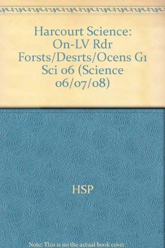 Book Harcourt Science: On-Level Reader Grade 1 Forests, Deserts, and Oceans free