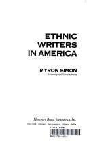 Book Ethnic Writers in America free