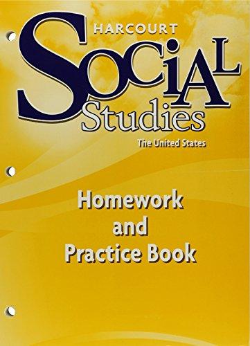 Book Harcourt Social Studies: Homework and Practice Book Student Edition Grade 5 United States free