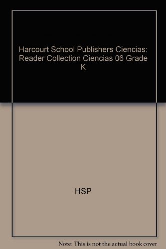 Book Ciencias: Leveled Reader Collection Grade K (spanish Edition) free