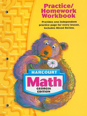 Book Harcourt School Publishers Math Georgia: Practice/Homework Workbook  Student Edition Grade 1 free