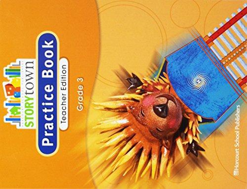 Book Storytown: Practice Book Teacher Edition Grade 3 free