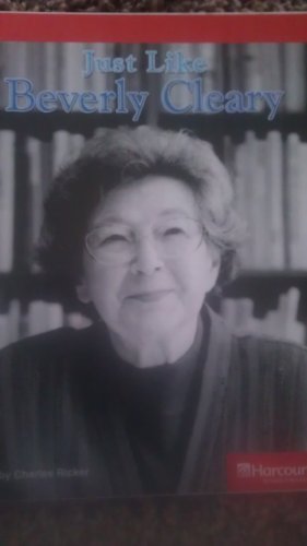 Book Just Beverly Cleary Below Level Reader Grade 4: Harcourt School Publishers Storytown (Rdg Prgm 08/09/10 Wt) free