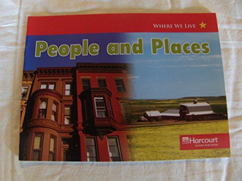 Book People and Places, Below-level Reader Grade K: Harcourt School Publishers Social Studies (Social Studies 07) free