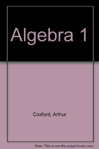 Book Algebra 1 free