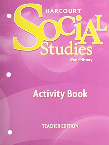 Book Harcourt Social Studies: World History Homework & Practice Book Teacher Edition free