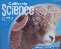 Book Harcourt School Publishers Science California: Sgl-sci/close/enrmnt Cdrom 5 Sci 08 free