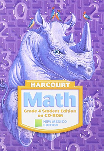 Book Harcourt School Publishers Math New Mexico: Nm Se On Cdrom Grade 4 Math 2008 free