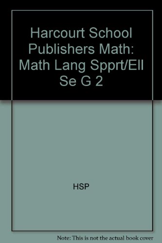 Book HSP Math: Math Language Support for ELL Grade 2 free