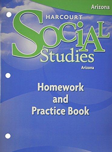 Book Harcourt Social Studies: Homework & Practice Book Student Edition Grade 4 Arizona free