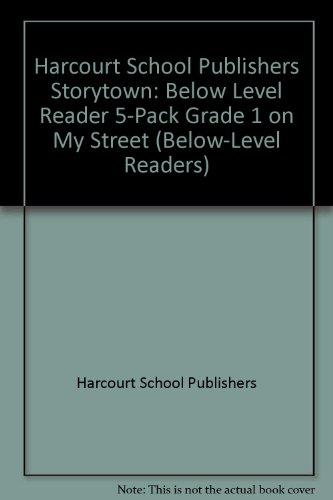 Book Storytown: Below-Level Reader 5-Pack Grade 1 On My Street free