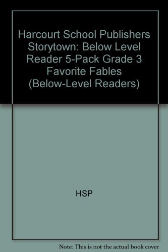 Book Storytown: Below-Level Reader 5-Pack Grade 3 Favorite Fables free