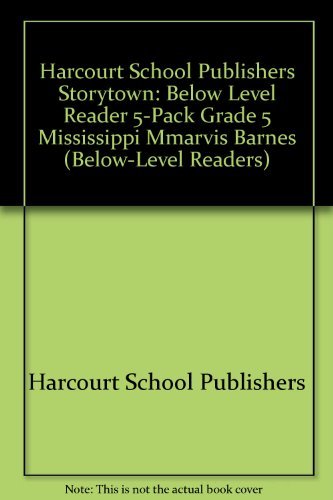 Book Storytown: Below-Level Reader 5-Pack Grade 5 Mississippi Marvis Barnes free