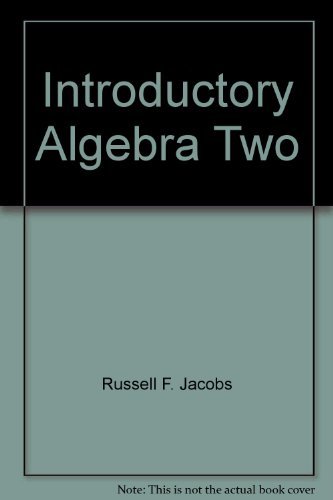 Book Introductory Algebra Two free