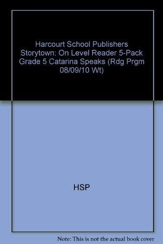 Book Storytown: On-Level Reader 5-Pack Grade 5 Catarina Speaks free