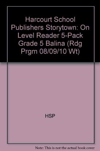 Book Storytown: On-Level Reader 5-Pack Grade 5 Balina free