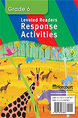 Book Storytown: ELL Readers Response Activities Grade 6 free