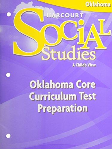 Book Harcourt Social Studies Oklahoma: Test Preparation Ss 08 Grade 1 free