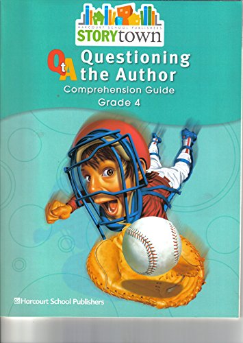 Book Questioning the Author Comprehension Guide, Grade 4, Story Town free
