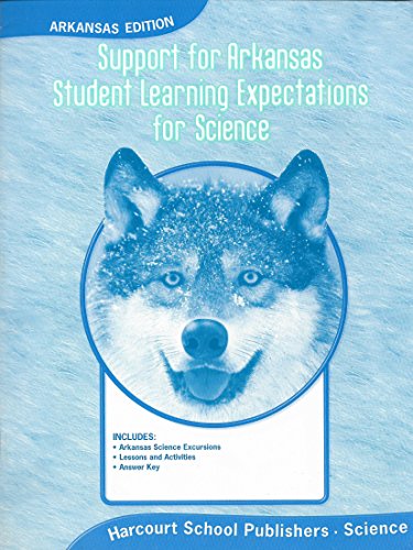 Book Harcourt Science Arkansas: Ar Stdnt Lrng Expectatn Sci G 4 Sci 06 free