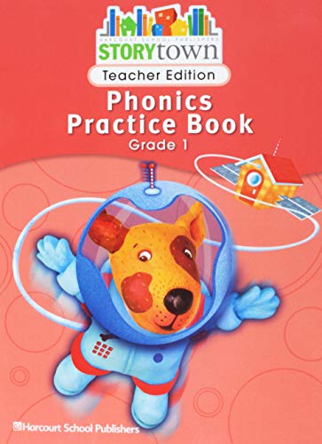 Book Storytown: Phonics Practice Book Teacher Edition Grade 1 free