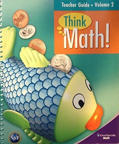 Book Think Math!, Teacher Guide, Volume 2 Grade 1 free
