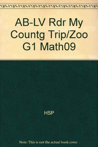 Book AB-LV Rdr My Countg Trip/Zoo G1 Math09 free