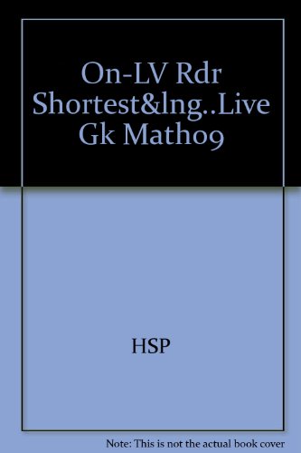 Book On-LV Rdr Shortest&lng..Live Gk Math09 free