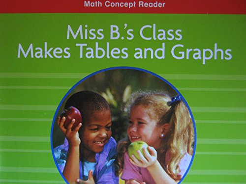 Book Miss B's Graphs, Below Level Reader Grade 1: Harcourt School Publishers Math (Hsp Math 09) free