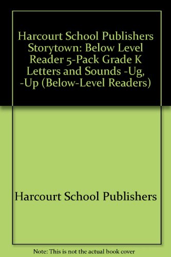 Book Storytown: Below-Level Reader 5-Pack Grade K Letters and Sounds -ug, -up free