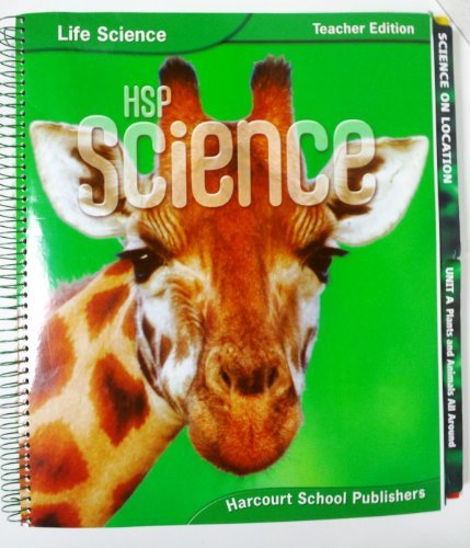 Book Harcourt Science: Teacher Edition, Volume 1 Grade 1 2009 free