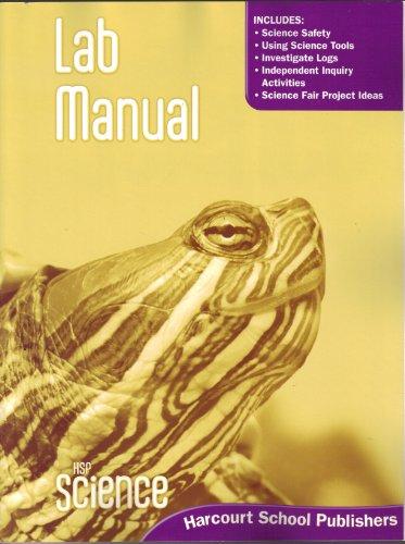 Book HSP Science © 2009: Lab Manual Student Edition Grade 3 free