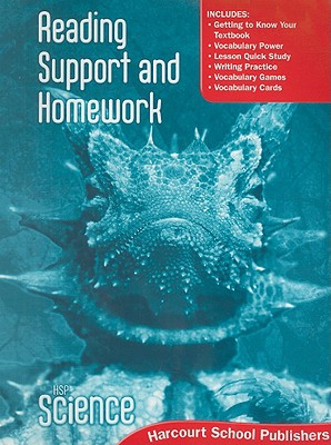 Book HSP Science © 2009: Reading Support and Homework Grade 6 free