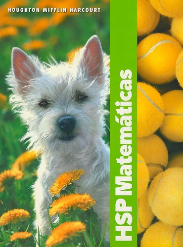 Book HSP Matemáticas © 2009: Edición del estudiante Grade K 2009 (Spanish Edition) free