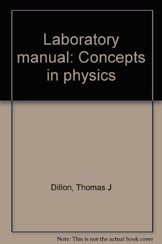 Book Laboratory manual: Concepts in physics free